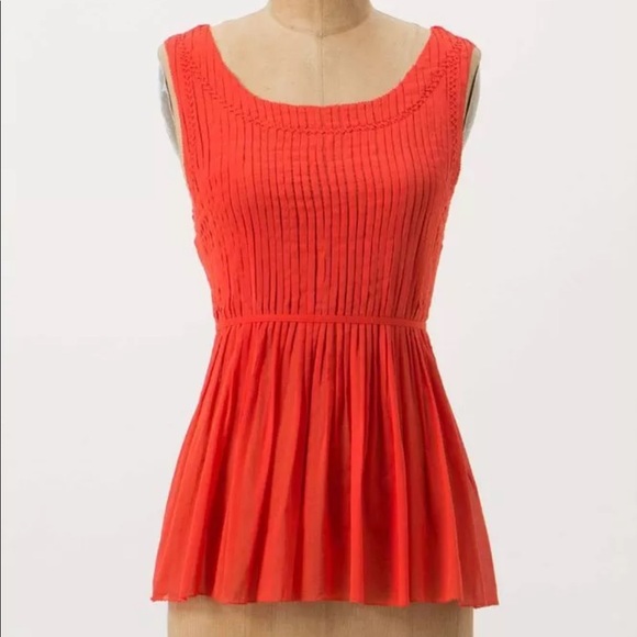 Anthropologie Tops - Anthropologie Vanessa Virginia Skirted Shell Top 4